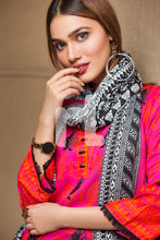 41701503-Linen - Pink Embroidered 3PC