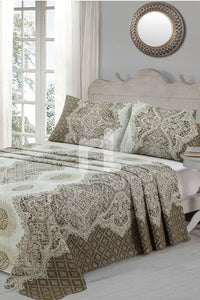 Bed Sheet Jute Lace