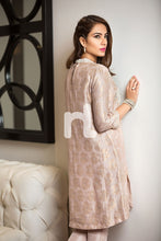 KF-53 A - Pink Embellished Formal Stitched Jamawar Shirt & Trouser - 2PC