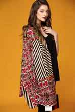 PW17-102 Black Printed Stitched Karandi Jacket