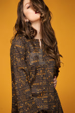 PW17-28 Brown Digital Printed Stitched Karandi Shirt - 1PC